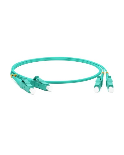 FC-D2-503-SC/PR-ST/PR-H-1M-LSZH-AQ. Патч-корд волоконно-оптический многомодовый. Hyperline в Курске