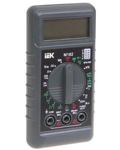 Мультиметр цифровой Compact M182 (TMD-1S-182). Мультиметр цифровой. IEK в Курске