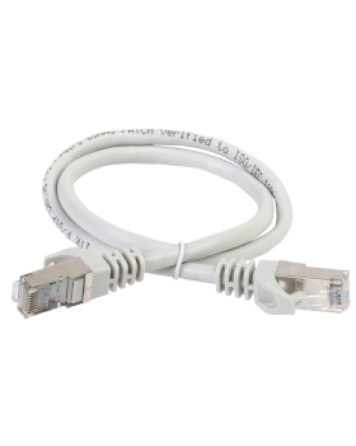 GENERICA Патч-корд кат.5E FTP 1м серый (PC01-C5EF-1M-G). Патч-корд медный. IEK в Курске