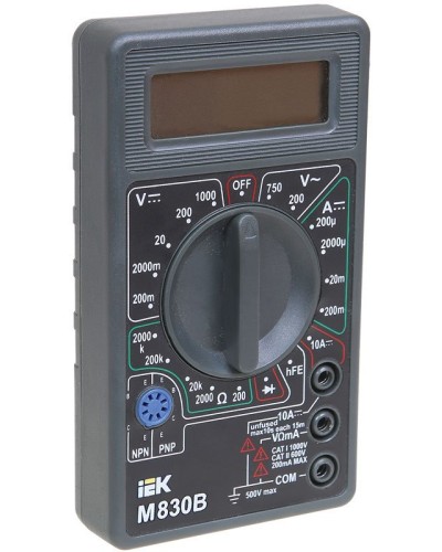 Мультиметр цифровой Universal M830B (TMD-2B-830). Мультиметр цифровой. IEK в Курске