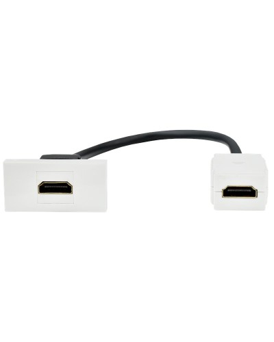 Розетка HDMI M/M PRIMER РКМ-10-00-П белый IEK (PR-KK40D-RH-0-1-K01). Розетка HDMI. IEK в Курске