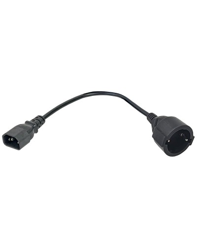 PC-C14D-10CM. Адаптер C14-Schuko. ITK в Курске