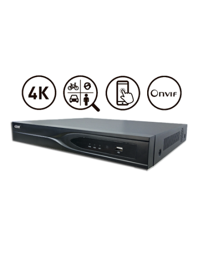 KN-PRO32/2-4K-AI. Видеорегистратор IP 32-канальный. KENO в Курске