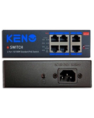 KN-SW402POE+. Коммутатор с питанием по PoE. KENO в Курске