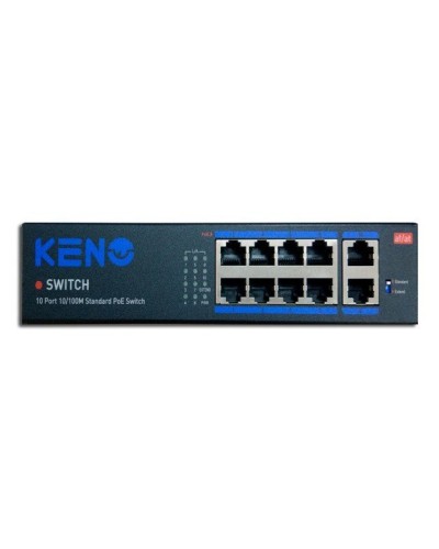 KN-SW802POE+. Коммутатор с питанием по PoE. KENO в Курске