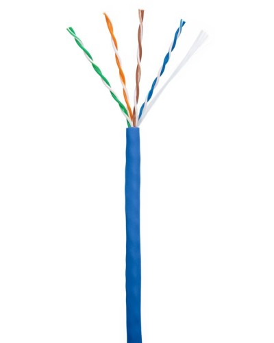U/UTP 4pair, Cat5e, In, PVC (CCA-UU004-5E-PVC-BL). Кабель «витая пара» (LAN) для структурированных систем связи. NETLAN в Курске