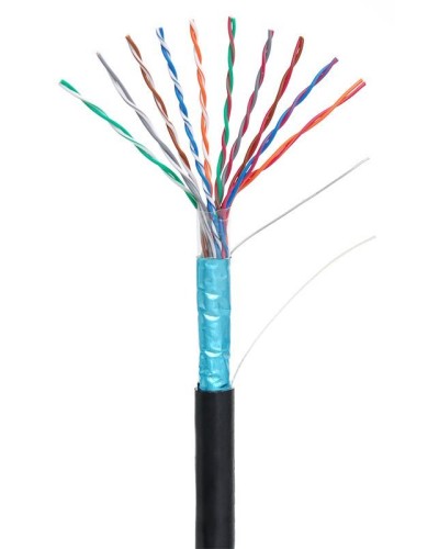 F/UTP 10pair, Cat5, Out, PE (EC-UF010-5-PE-BK-3). Кабель «витая пара» (LAN) для структурированных систем связи. NETLAN в Курске