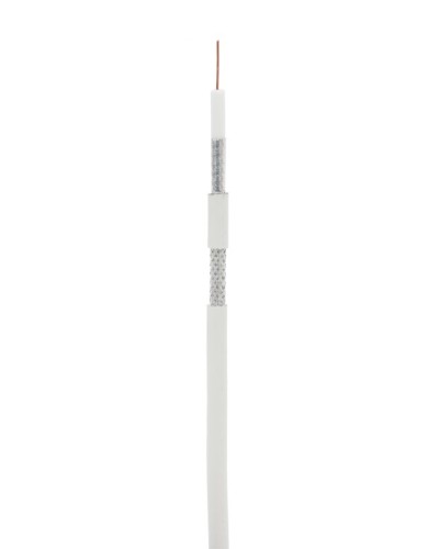 RG-6 CCS, In, PVC (EC-C2-32123A-WT-3). Кабель коаксиальный омедненный. NETLAN в Курске