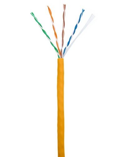 U/UTP 4pair, Cat5e, In, LSZH (EC-UU004-5E-LSZH-OR). Кабель «витая пара» (LAN) для структурированных систем связи. NETLAN в Курске
