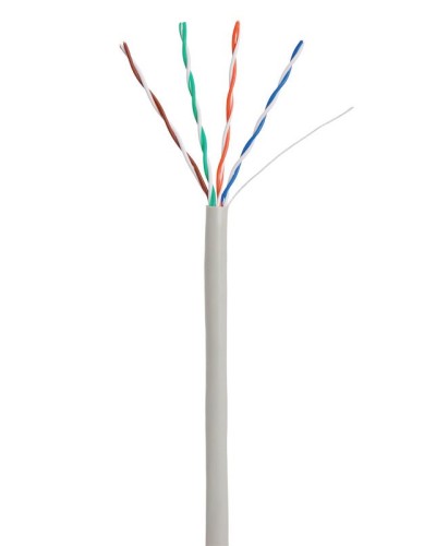 U/UTP 4pair, Cat5e, In, PVC (EC-UU004-5E-PVC-GY). Кабель «витая пара» (LAN) для структурированных систем связи. NETLAN в Курске