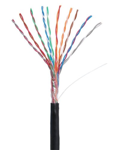 U/UTP 10pair, Cat5, Out, PE (EC-UU010-5-PE-BK-3). Кабель «витая пара» (LAN) для структурированных систем связи. NETLAN в Курске