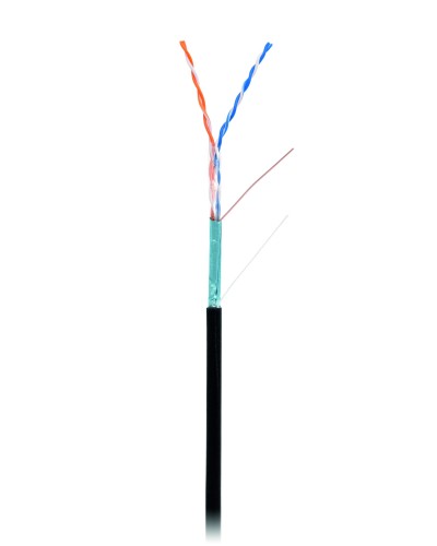 F/UTP 2pair, Cat5, Out, PE (EC-UF002-5-PE-BK). Кабель «витая пара» (LAN) для структурированных систем связи. NETLAN в Курске