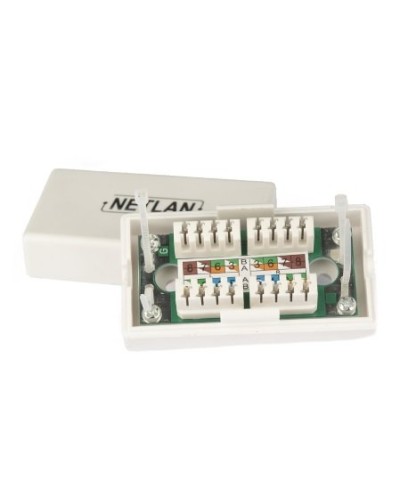 EC-UCB-IDC-UD2-WT-10 (10 шт). Проходной соединитель. NETLAN в Курске