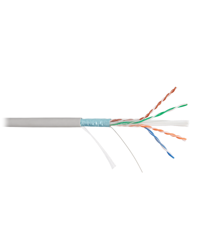 F/UTP 4pair, Cat6a, Solid, In, нг(А)-HF (NMC 4255C-GY). Кабель «витая пара» (LAN) для структурированных систем связи. NIKOMAX в Курске