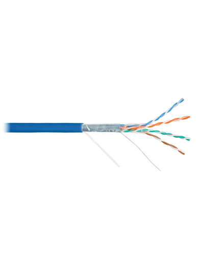 F/UTP 4pair, Cat5e, Solid, In, нг(А)-HF (NMC 4200C-BL). Кабель «витая пара» (LAN) для структурированных систем связи. NIKOMAX в Курске
