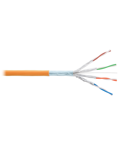 F/FTP 4pair, Cat6a, Solid, In, нг(А)-HF (NMC 4355C-OR). Кабель «витая пара» (LAN) для структурированных систем связи. NIKOMAX в Курске