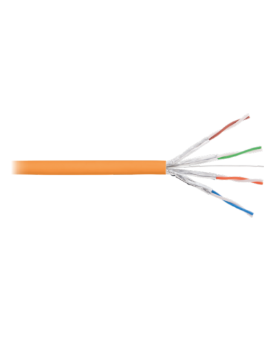 U/FTP 4pair, Cat6a, Solid, In, нг(А)-HF (NMC 9455C-OR). Кабель «витая пара» (LAN) для структурированных систем связи. NIKOMAX в Курске