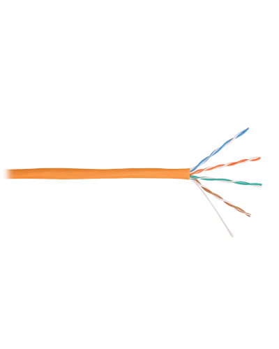 U/UTP 4pair, Cat5e, Solid, In, нг(А)-HF (NMC 2100C-OR). Кабель «витая пара» (LAN) для структурированных систем связи. NIKOMAX в Курске