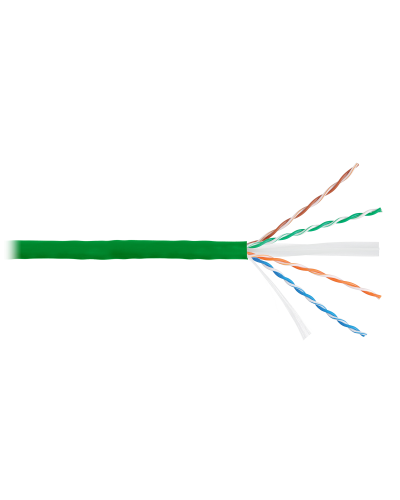 U/UTP 4pair, Cat6, Solid, In, нг(А)-HF (NMC 4140C-GN). Кабель «витая пара» (LAN) для структурированных систем связи. NIKOMAX в Курске