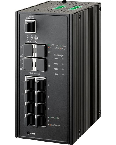 NIS-3500-3412PGE (64PY0804). Коммутатор управляемый с PoE. NSGate в Курске
