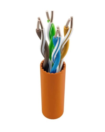 NTSS-IN-UTP4-5Е-LSZH-OR кат.5E UTP 4 пары 24AWG LSZH внутренний 305м оранжевый. Кабель «витая пара» (LAN) для структурированных систем связи. NTSS в Курске