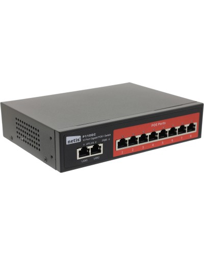 Netis P110GC. Коммутатор сетевой PoE неуправляемый. Netis в Курске