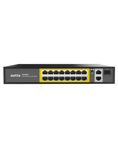 Netis P116GH. Коммутатор сетевой PoE неуправляемый. Netis в Курске