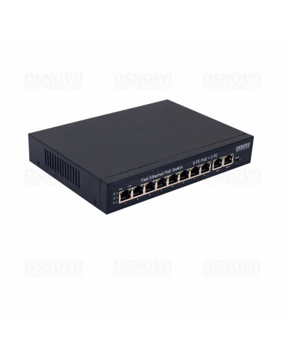 SW-21000(120W). Коммутатор 10-портовый  Fast Ethernet с PoE. OSNOVO в Курске