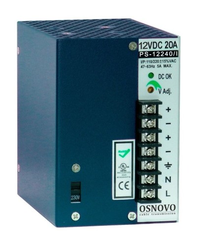 PS-12240/I. Блок питания промышленный. OSNOVO в Курске