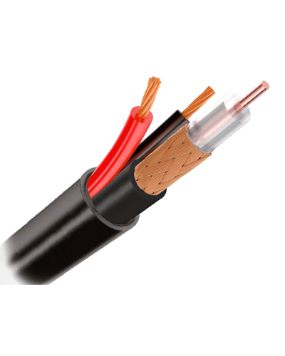 КВК-П 2х0.75 (outdoor) CCA Light. Кабель комбинированный для систем видеонаблюдения. Optimus в Курске