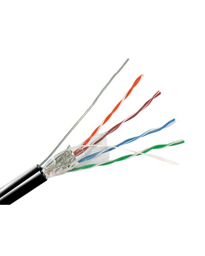 FTP-5e 4х2х0.51 Cu (outdoor) С ТРОСОМ. Кабель «витая пара» (LAN) для структурированных систем связи. Optimus в Курске