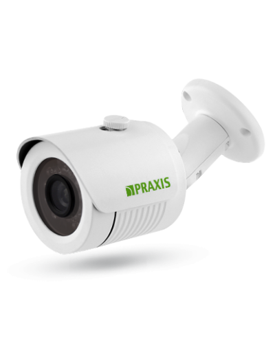 PB-7141IP 2.8. Видеокамера IP цилиндрическая. Praxis в Курске