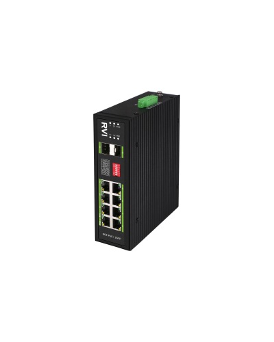 RVi-1NSI8GP-2S. Коммутатор с питанием по PoE. RVi в Курске