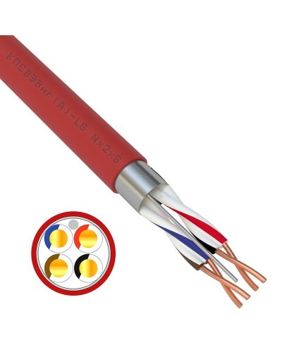 КПСВЭВнг(А)-LS 2х2х1,0 (01-4867-1)(REXANT). Кабель для систем пожарной и охранной сигнализации. Rexant в Курске