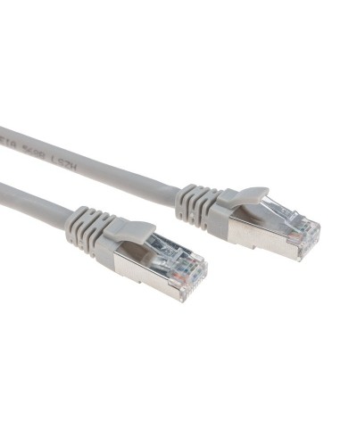 Патч-корд S/FTP CAT 6A (10G), RJ45-RJ45, 28AWG, LSZH, серый, 3м REXANT (02-0390-3). Патч-корд медный. Rexant в Курске