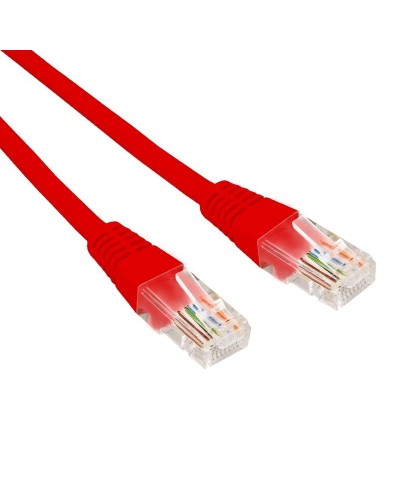 Патч-корд U/UTP CAT 6, RJ45-RJ45, 26AWG, LSZH, красный, 3м REXANT (02-0293-3). Патч-корд UTP. Rexant в Курске