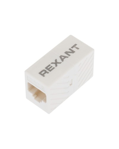 Адаптер проходной UTP RJ-45(8P8C), CAT 6 REXANT (03-0108). Проходной адаптер. Rexant в Курске
