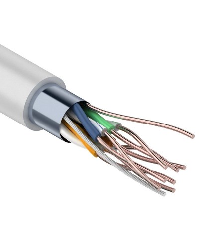 F/UTP, CAT 6, ZH нг(А)-HF, 4PR, 23AWG, INDOOR, SOLID, серый, 305м, REXANT (01-0167). Кабель «витая пара» (LAN) для структурированных систем связи. Rexant в Курске