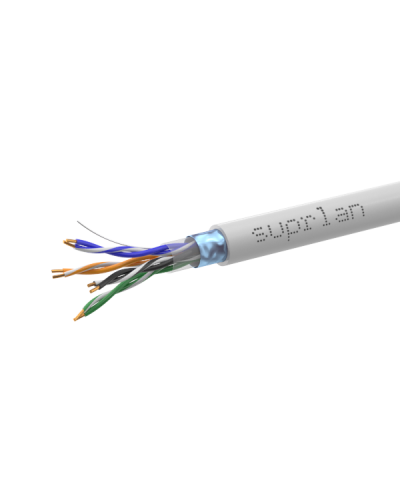 FTP Cat.5e 4x2xAWG24 Cu PVC Indoor Median (01-1033-1). Кабель «витая пара» (LAN) для структурированных систем связи. SUPRLAN в Курске