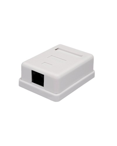 Розетка настенная RJ-45, 8P8C, Cat.6, 1 порт UTP (10-0355): Компьютерная розетка в Курске