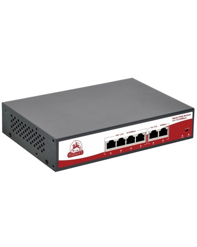 SR-PS0420FBL. Коммутатор с питанием по PoE. SarmatT в Курске