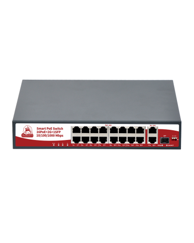 SR-PS1621GBL. Коммутатор с питанием по PoE. SarmatT в Курске