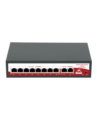 SR-PS0820GBL. Коммутатор с питанием по PoE. SarmatT в Курске