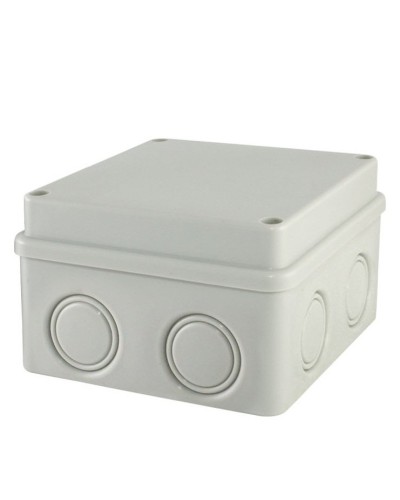 Коробка ОП 110х110х70мм, крышка на винтах, IP55, 8вх., без гермовводов (SQ1401-0814). Распаячная коробка. TDM ЕLECTRIC в Курске