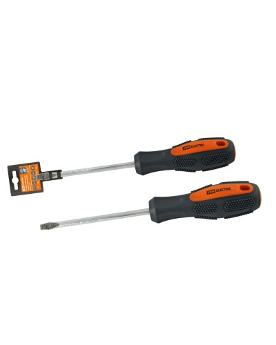 Отвертка шлицевая двухкомпонентная CR-V, тип SL8.0x175 "Алмаз" TDM (SQ1006-1012): Отвертка шлицевая двухкомпонентная в Курске