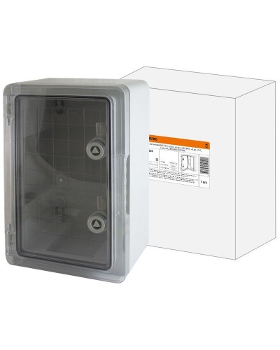 ЩМП-0-6, прозрачная крышка ABS, IP65, 500x400x180. Бокс пластиковый антивандальный. TDM ЕLECTRIC в Курске