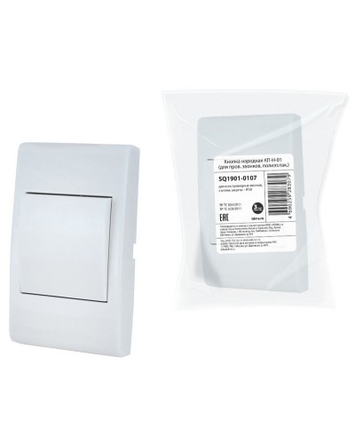 КП-Н-01 (SQ1901-0107). Кнопка для проводных звонков. TDM ЕLECTRIC в Курске