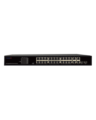 TR-NS14282C-370-24POE. Коммутатор с PoE. Trassir в Курске