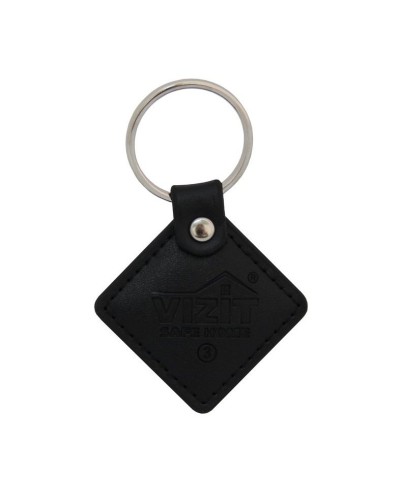 VIZIT-RF2.2 (Black). Брелок proximity кожаный. VIZIT в Курске