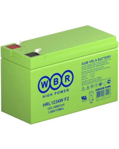 WBR HRL1234W F2. Аккумулятор герметичный свинцово-кислотный. WBR в Курске